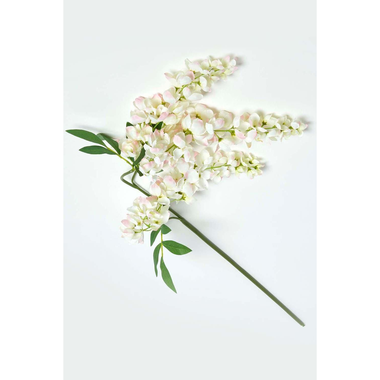 Cream Wisteria Flower Single Stem 92 cm - image 1