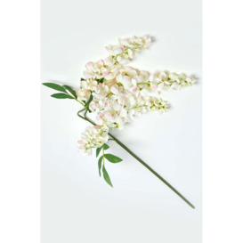 Cream Wisteria Flower Single Stem 92 cm
