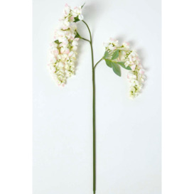 Cream Wisteria Flower Single Stem 92 cm - thumbnail 2
