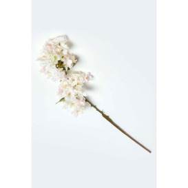 Pink Artificial Cherry Blossom Flower Single Stem 78 cm - thumbnail 1