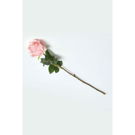 Pink Rose Single Stem 62 cm