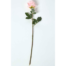 Pink Rose Single Stem 62 cm - thumbnail 2
