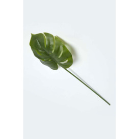 Green Monstera Tropical Leaf 70 cm - thumbnail 1