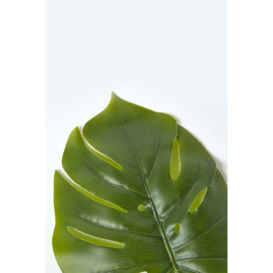 Green Monstera Tropical Leaf 70 cm - thumbnail 3