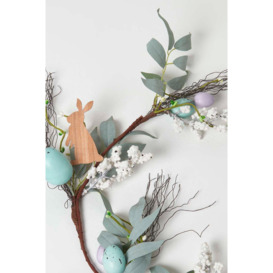 Spring Easter Egg and Olive Leaves Garland - thumbnail 2