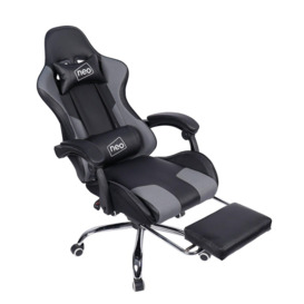 GTB Gaming Chair with Massage & Footrest - thumbnail 2