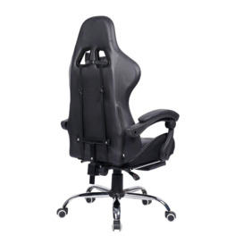 GTB Gaming Chair with Massage & Footrest - thumbnail 3