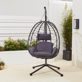 Hanging Swing Egg Chair With Cushions
