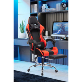 GTB Gaming Chair with Massage & Footrest