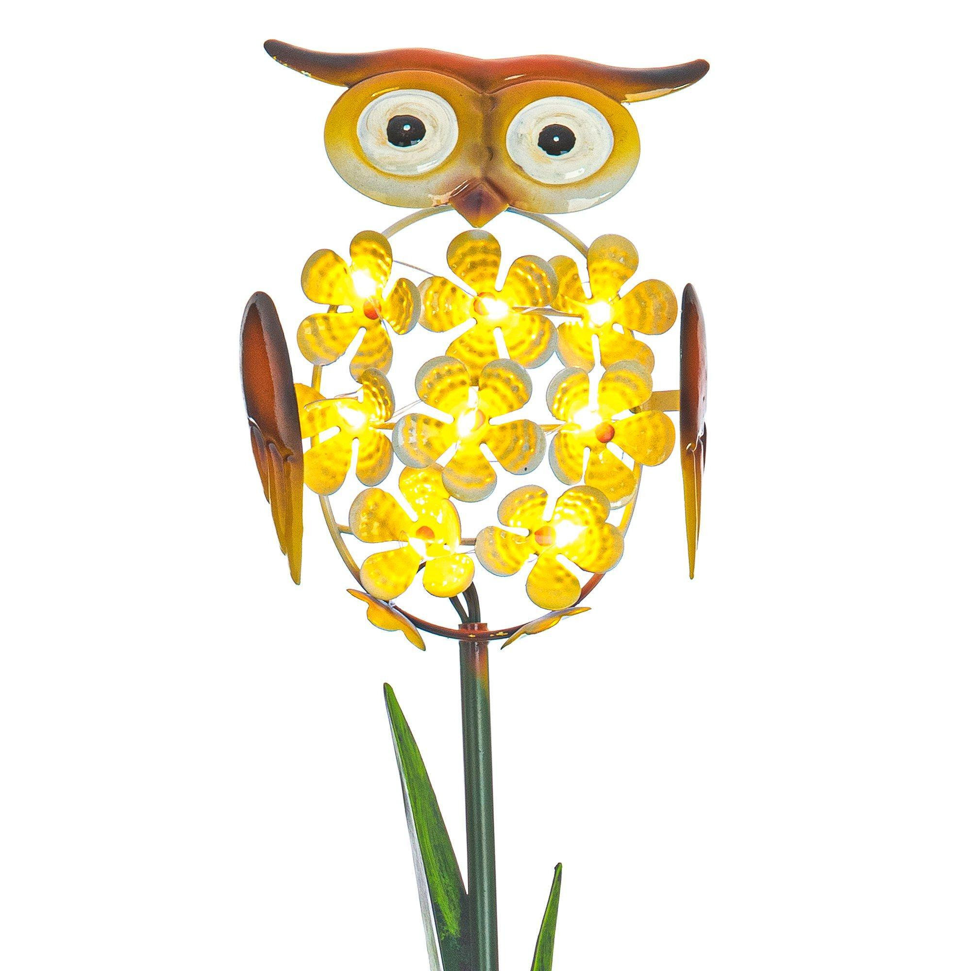 Owl-shaped LED Solar Garden Light - image 1
