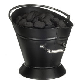 Waterloo Coal Bucket with Nickel-Coated Handle - thumbnail 1