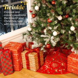 Christmas Contemporary Tree Skirt - 120cm - thumbnail 3