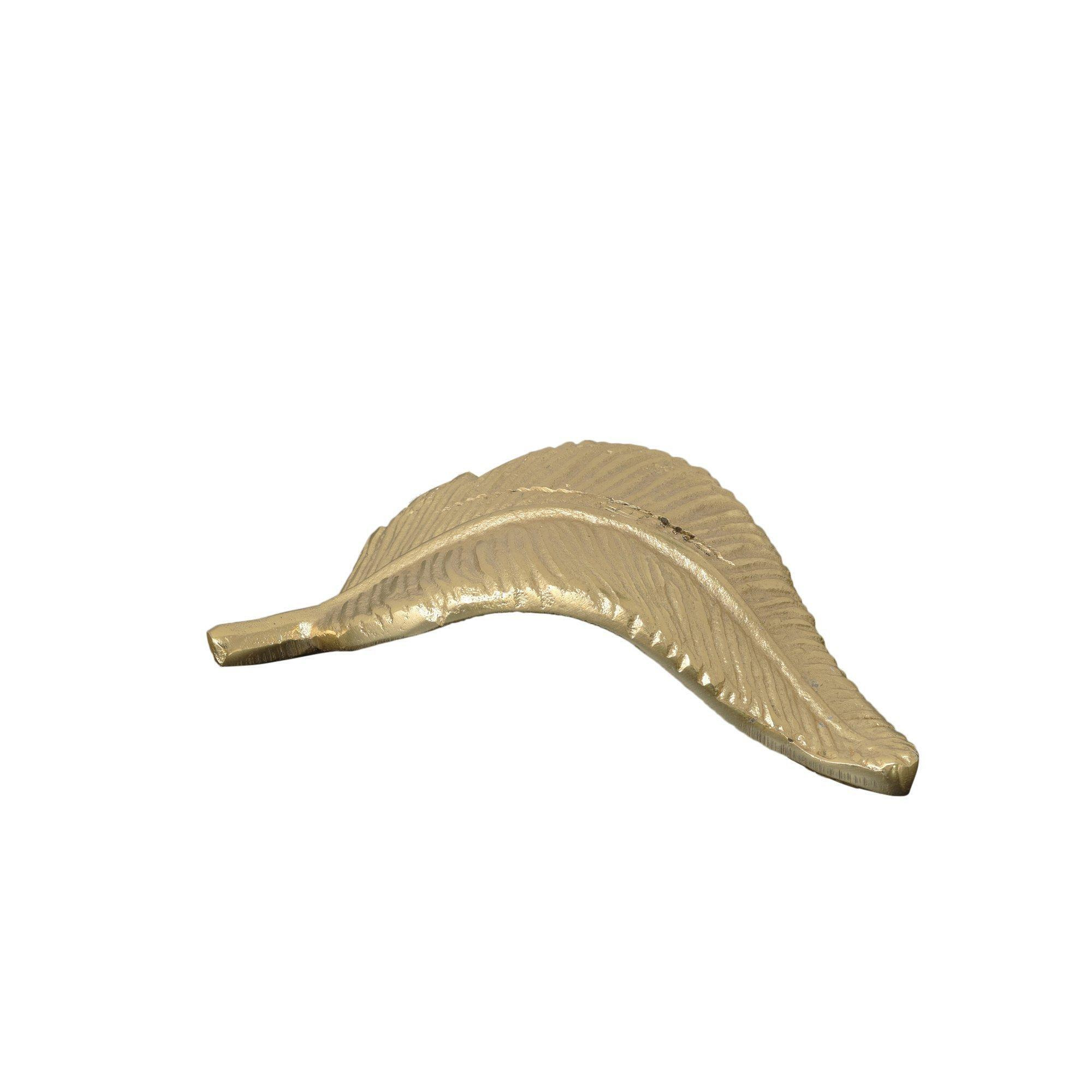Gold Feather Place Card Holder - image 1