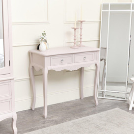 Pink Console / Dressing Table - Victoria Pink Range - thumbnail 1