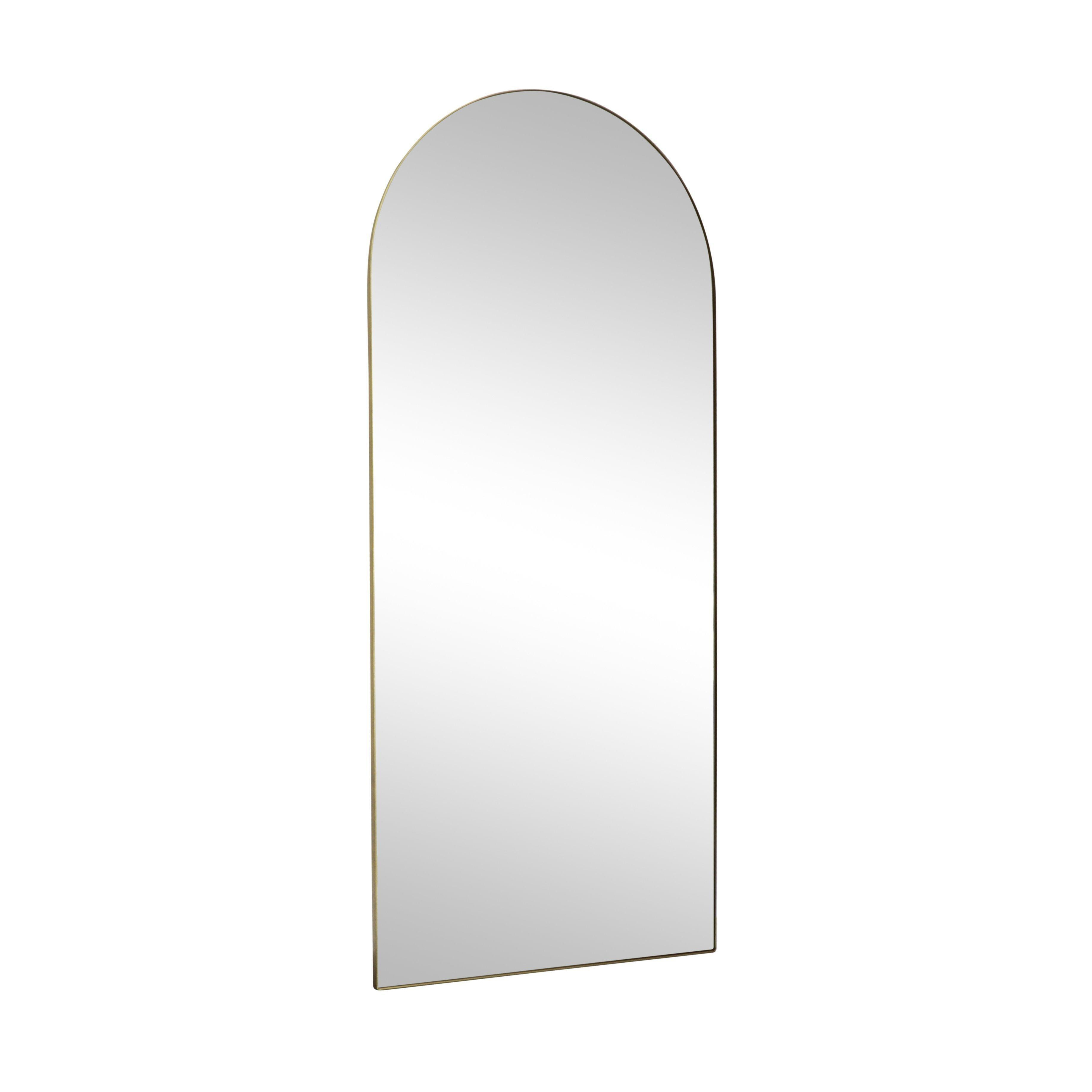 Large Gold Arched Mirror 183cm X 80cm - image 1