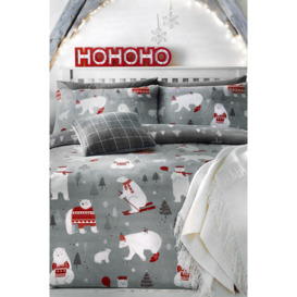 'Polar Bears' Christmas Duvet Cover Set