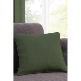 'Sorbonne' Luxury Plain Dyed Filled Cushion 100% Cotton - thumbnail 1