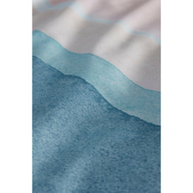 'Peyton' 100% Cotton Watercolour Print Duvet Cover Set - thumbnail 3