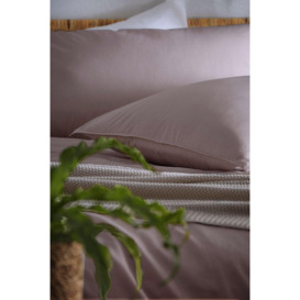 'Cassia' 100% Natural Cotton Duvet Cover Set - thumbnail 3