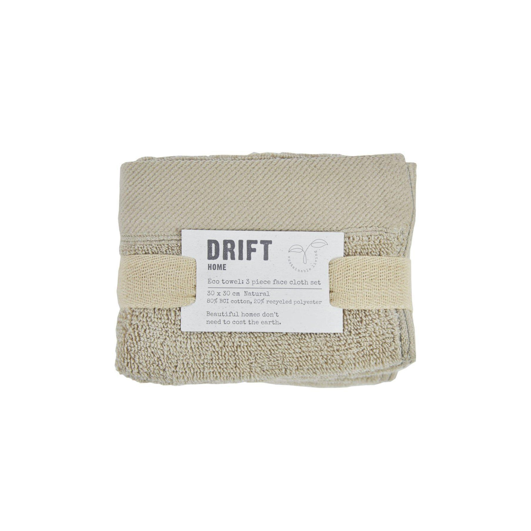 'Abode Eco' Soft Sustainable Heavyweight BCI Cotton Towel - image 1