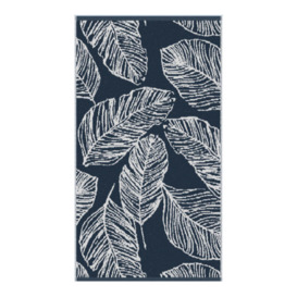 'Matteo' Luxury 100% Cotton Leaf Motif Jacquard Towel - thumbnail 1