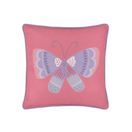 'Flutterby Butterfly' Soft Touch Velvet Filled Cushion - thumbnail 3