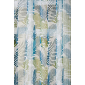 'Tropical' Palm Leaf Print Voile Panel - thumbnail 3