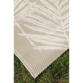 'Tahiti' Large Leaf Design UV Resistant Outdoor Rug - thumbnail 2