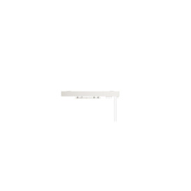 White Corded Contour Curtain Track - thumbnail 1
