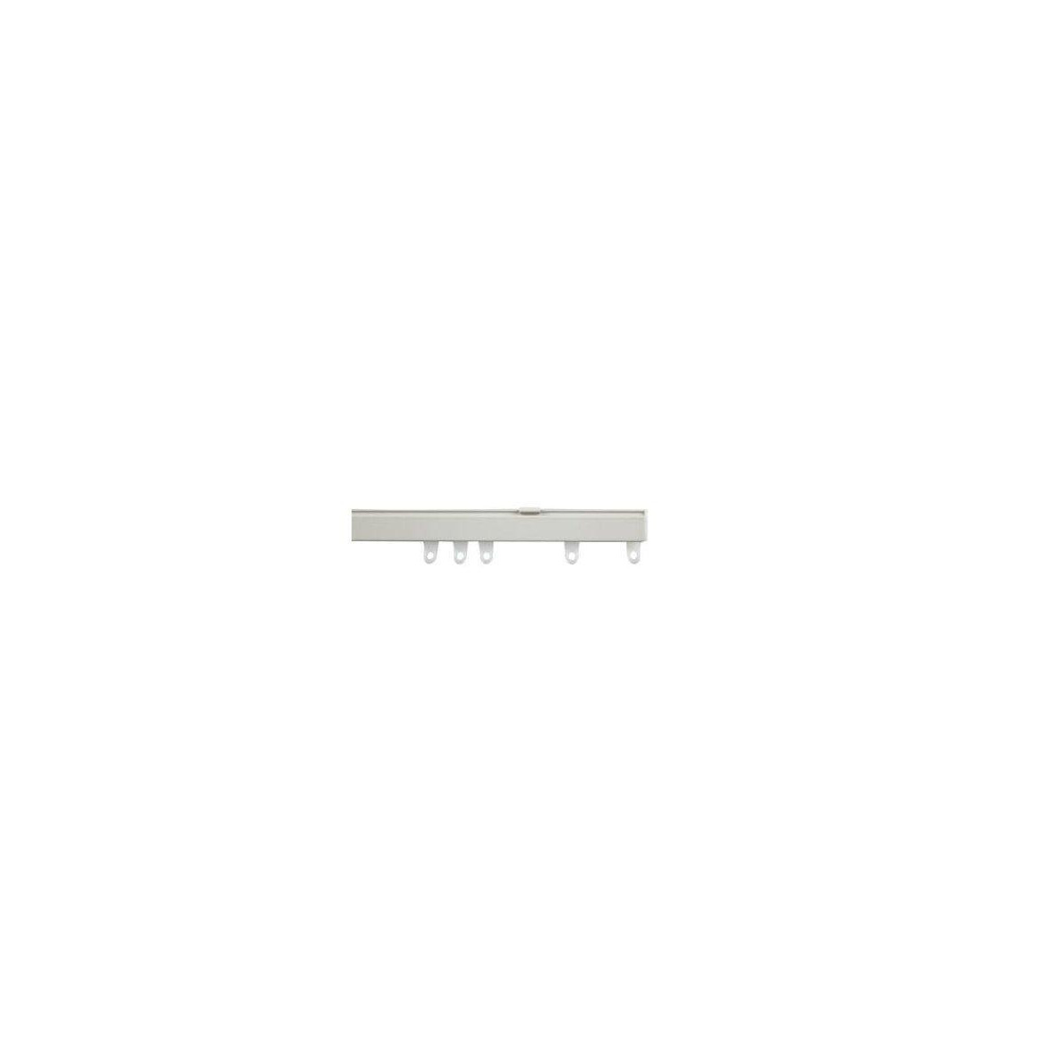 White Fineline Aluminium Curtain Track - image 1
