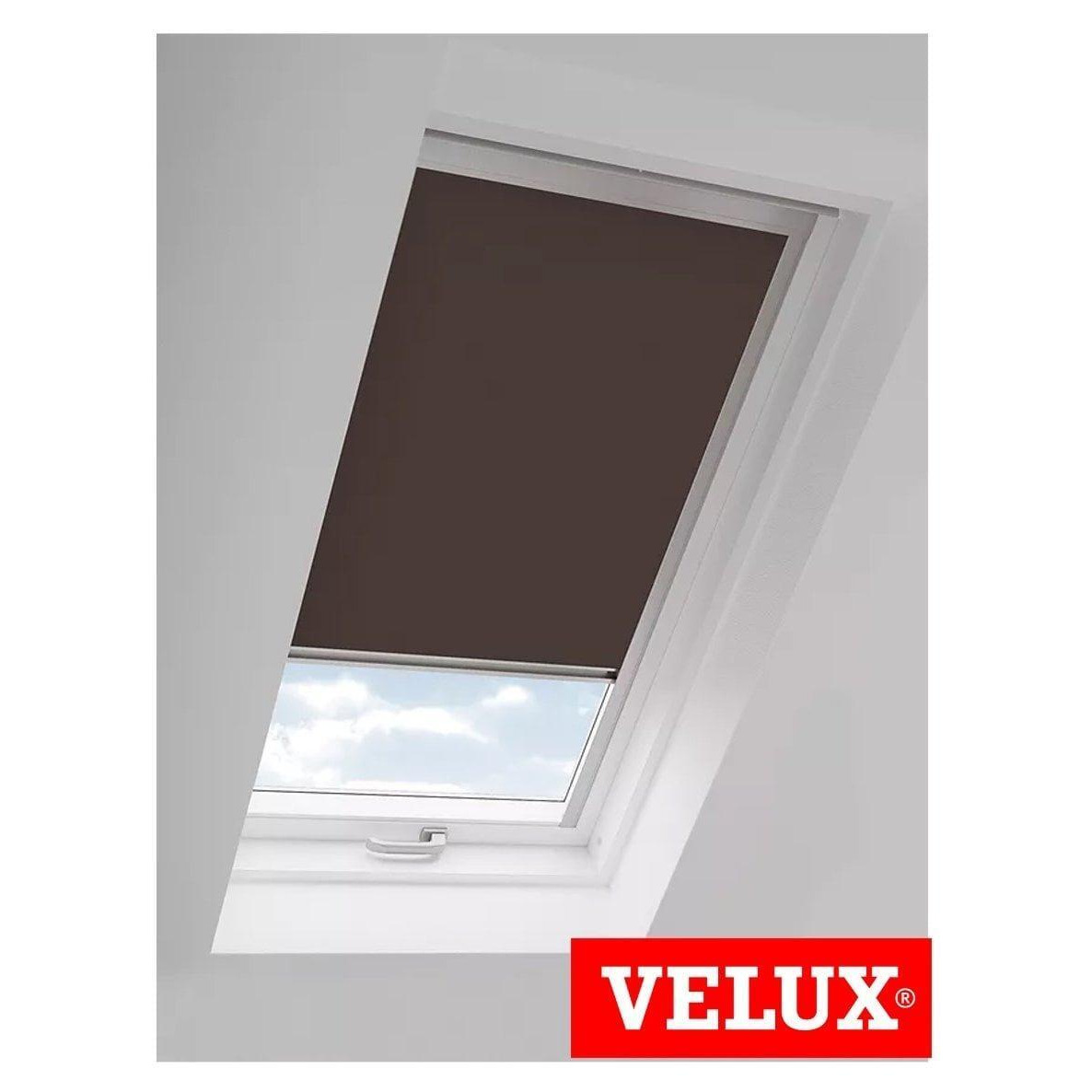 Henna Brown Thermal out Skylight Roller Blinds (Velux Roof Windows G Codes) - image 1