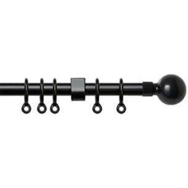 Exenteable Metal Curtain Pole 13-16mm