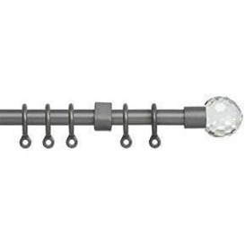 Exenteable Metal Curtain Pole 13-16mm