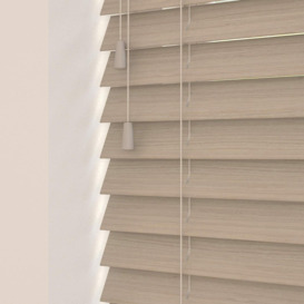 Wooden Venetian Blinds With Strings Northern Oak