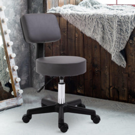 Beautician's Adjustable Swivel Salon Chair and Padded Seat Back - thumbnail 3