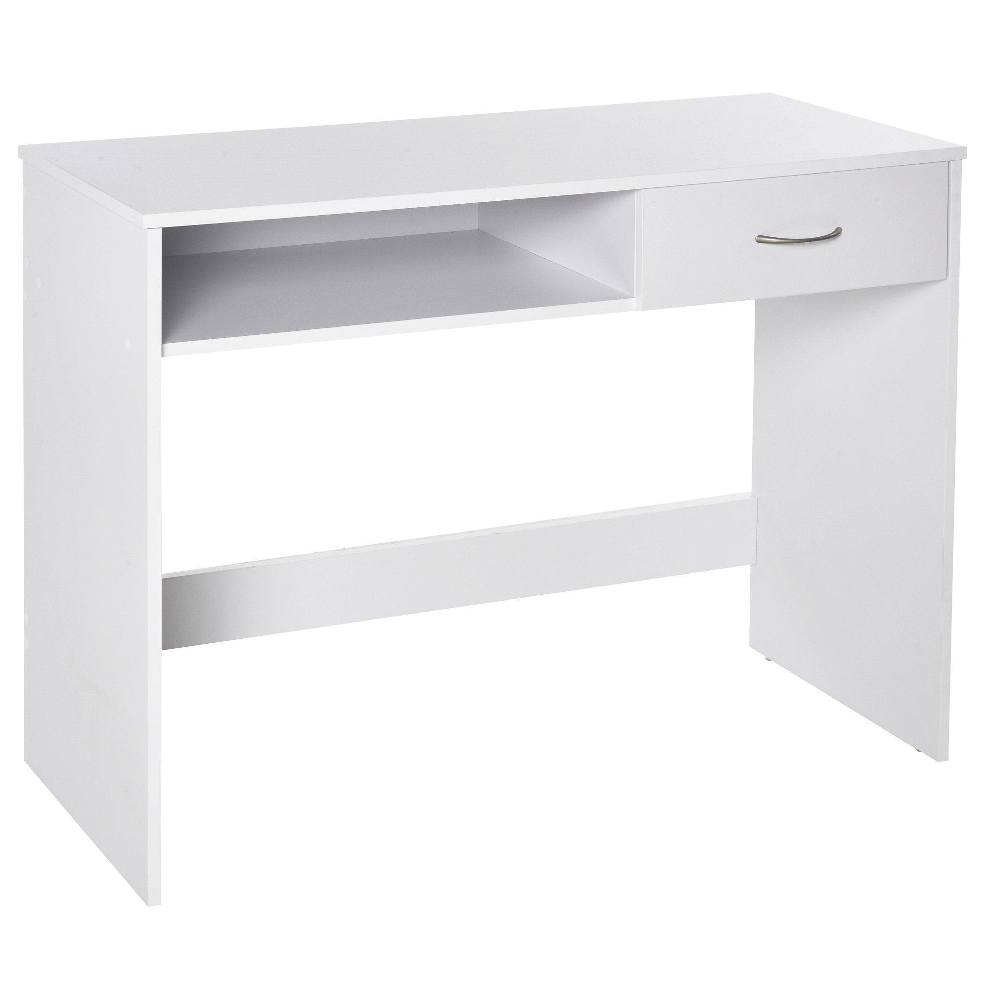 Modern Computer Work Desk Table Study with Shelf Drawer Writing Station - image 1