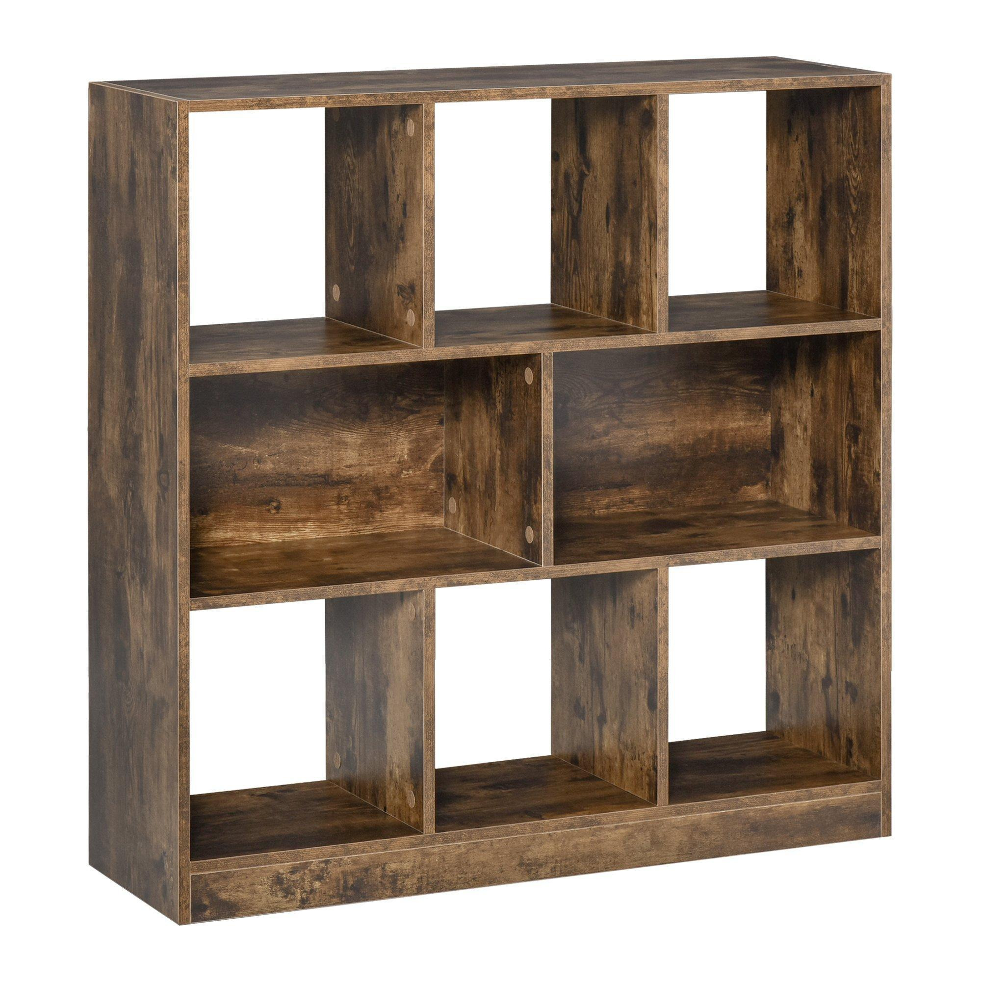 Storage Shelf 3-Tier Bookcase Display Rack Home Organizer - image 1