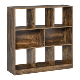 Storage Shelf 3-Tier Bookcase Display Rack Home Organizer - thumbnail 1
