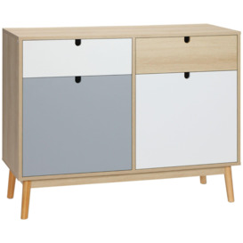 Sideboard Storage Cabinet Kitchen Cupboard with Drawers for Bedroom - thumbnail 2
