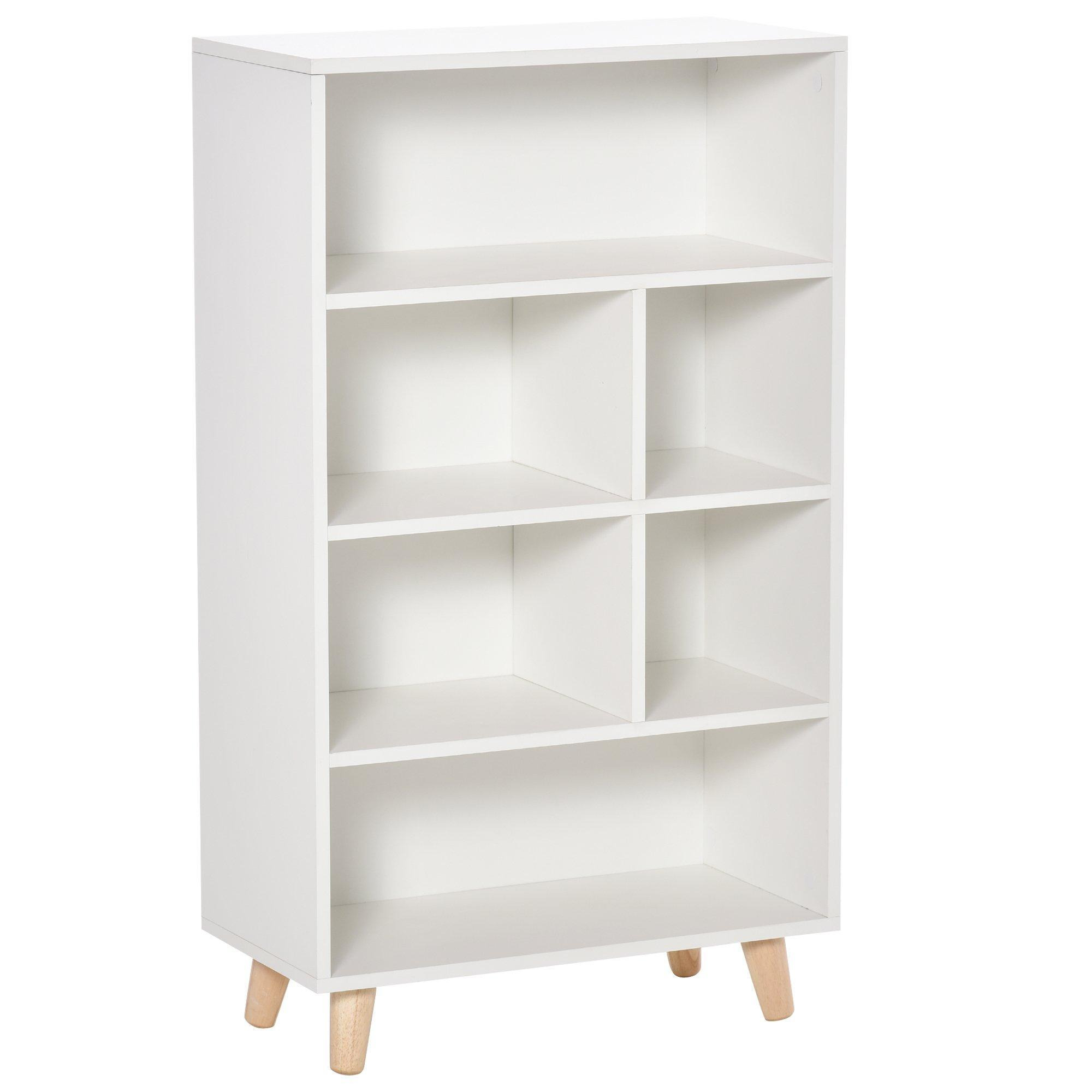 Bookcase Modern Bookshelf Display Cabinet Cube Storage Unit - image 1