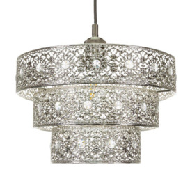 Antique Acrylic Gem Moroccan Style Chandelier Pendant Light Shade Fitting