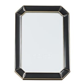 Modern Designer Gloss Epoxy Picture Frame with Plated Metal Trim - thumbnail 2