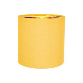Contemporary Cotton Lamp/Light Shade with Shiny Paper Inner - thumbnail 2