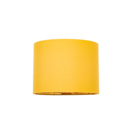 Contemporary Cotton Lamp/Light Shade with Shiny Paper Inner - thumbnail 1