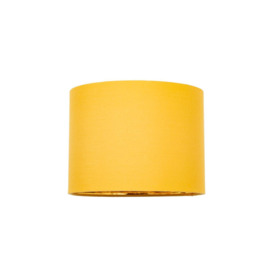 Contemporary Cotton Lamp/Light Shade with Shiny Paper Inner