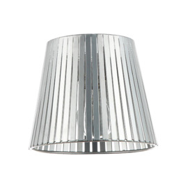 Industrial Retro Matte Light Shade with Flat Metal Strips