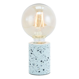 Modern Mosaic Concrete Table Lamp for Vintage Industrial Style Light Bulbs