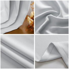 High Quality Polyester Room Darkening Curtains - Eyelet Thermal Curtain 2 Panel Pair - thumbnail 2