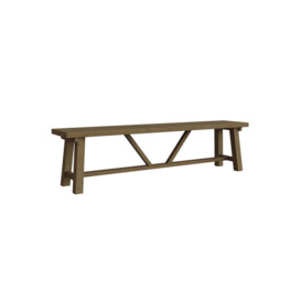 1.8M Reclaimed Pine Dining Bench Eco Friendly - thumbnail 2