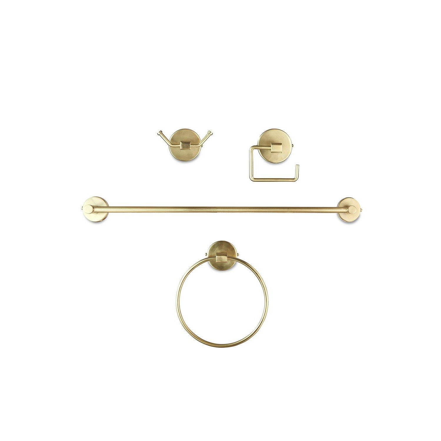 OurHouse 4pc Fittings Brass - image 1